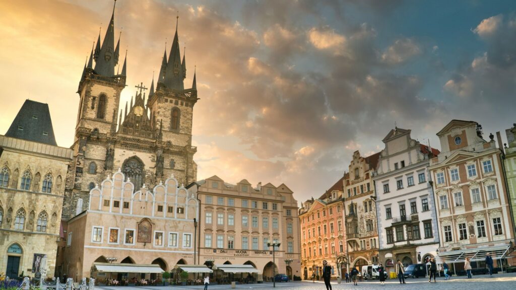 Vienna to Prague by train