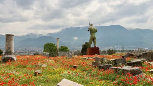 Rom till Pompeji med tåg