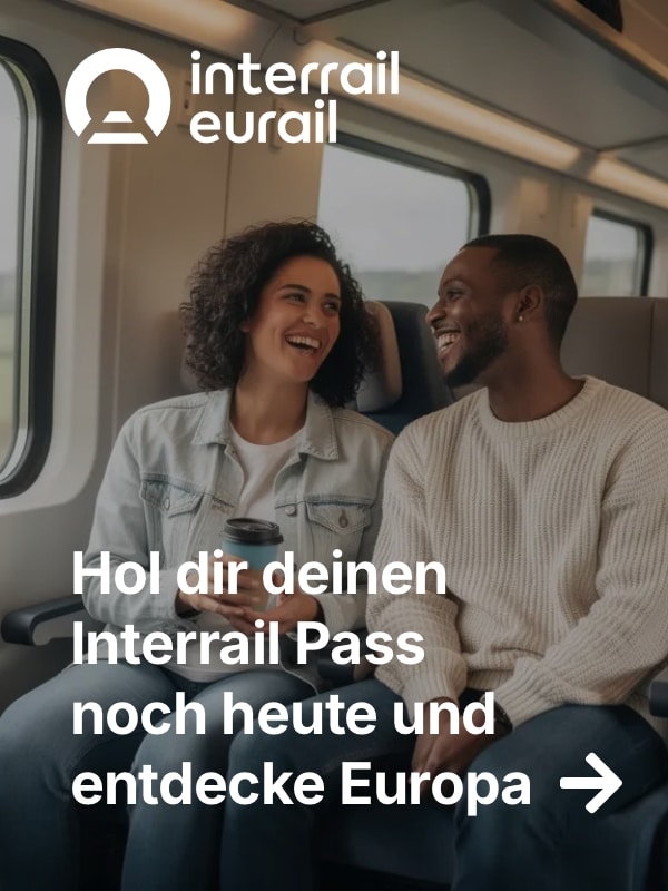 Kaufe deinen Interrail-Pass noch heute.