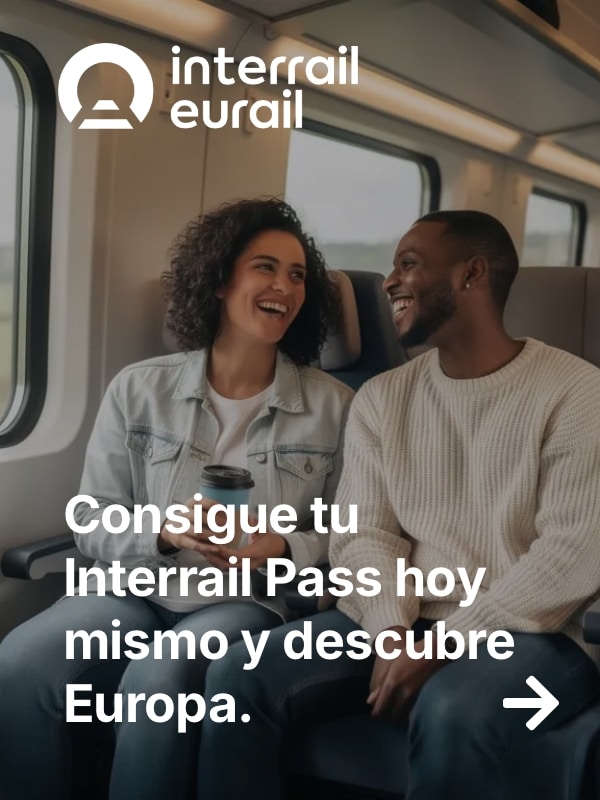 Consigue tu Interrail Pass hoy mismo y descubre Europa.