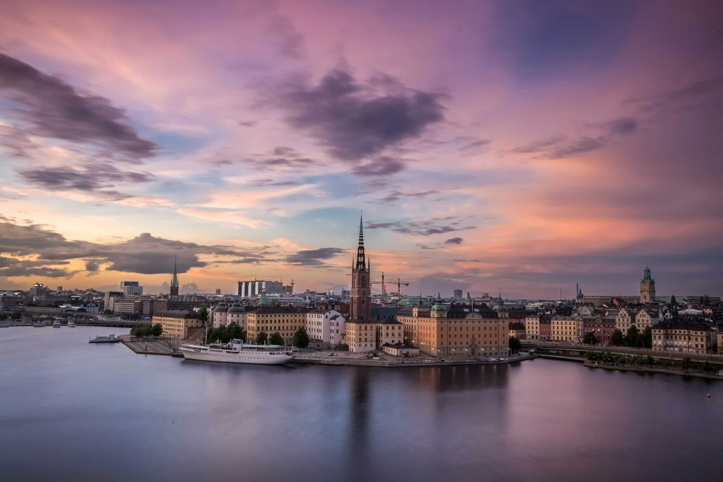 Rom nach Stockholm mit dem Zug
